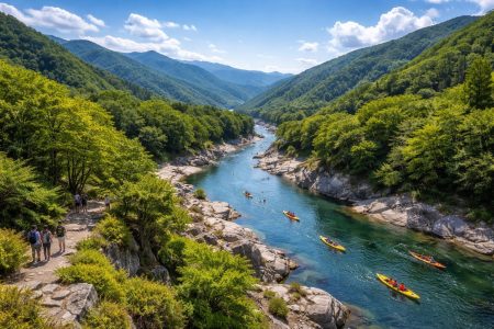 vallee-nagatoro-riviere-montagnes-kayaks