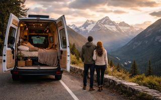 fourgon-route-montagnes-couple-horizon