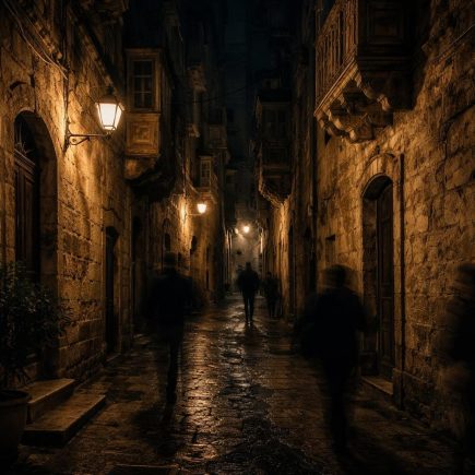ruelle-sombre-malte-batiments-pierre