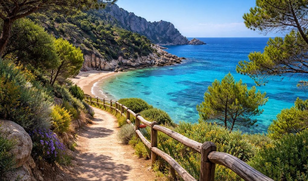 chemin-plage-eaux-rochers-vegetation