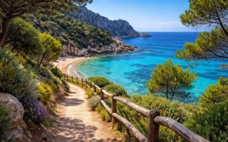 chemin-plage-eaux-rochers-vegetation