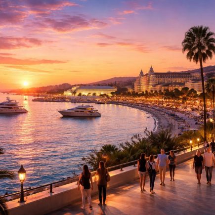 cote-cannes-coucher-soleil-yachts