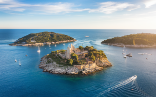 iles-lerins-mer-abbaye-foret-bateaux